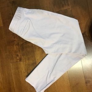 Chinos on jeans fabric